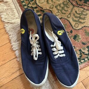 Vintage 1998 Women's Looney Tunes Tweety Bird Canvas Low Top Sneakers Size 8